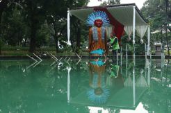 Ondel-ondel Menghiasi TPS Taman Suropati