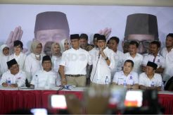 Pasangan Anies-Sandi dan Pimpinan Parpol Pendukung Berkumpul di DPP Gerindra