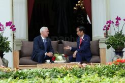 Presiden Jokowi Terima Kunjungan Wapres Amerika Serikat