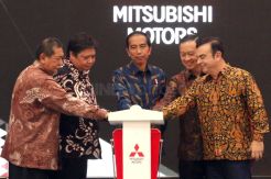 Presiden Jokowi Resmikan Pabrik Baru Mitsubishi Motors Krama Yudha Indonesia
