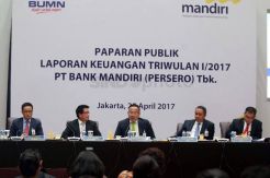 Laba Bersih Bank Mandiri Capai Rp4,1 Triliun