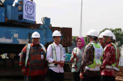 Presiden Jokowi Resmikan Proyek Rusunami di Tangsel