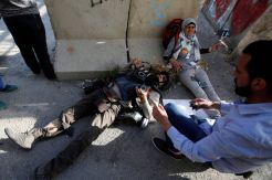 Fotografer EPA Terkena Granat Tentara Israel