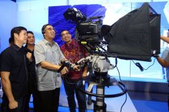 Menteri Komunikasi dan Multimedia Malaysia Kunjungi MNC News Center