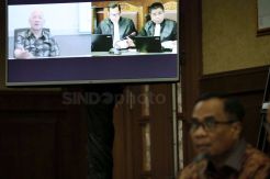 Melalui Teleconference, Paulus Tannos Beri Kesaksian dalam Sidang E-KTP