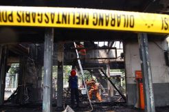 Kebakaran di Stasiun Klender Hanguskan Sejumlah Ruangan