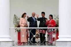 Presiden Jokowi Terima Kunjungan Raja Swedia Carl XVI Gustaf