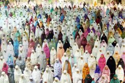Salat Tarawih Pertama di Masjid Istiqlal Jakarta