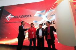 Telkomsel dan Huawei Lakukan Live Demo 5G Pertama di Indonesia