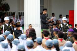 Presiden Jokowi Pimpin Upacara Peringatan Hari Lahir Pancasila