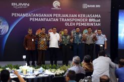 Dukung Program Pemerintah, BRI Berikan Empat Slot Transponder BRIsat