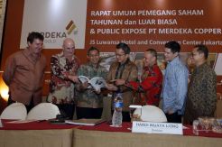 Merdeka Copper Gold Gelar RUPS Tahunan dan RUPS Luar Biasa
