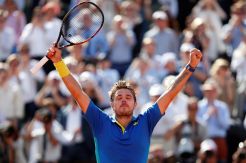 Aksi Wawrinka Tundukkan Murray di Semifinal Prancis Terbuka