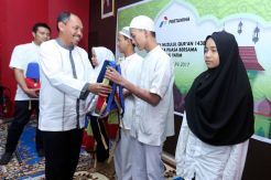 Pertamina Gelar Peringatan Nuzulul Quran dan Buka Puasa Bersama Anak Yatim
