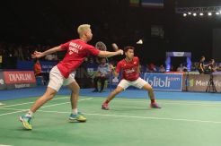 Ganda Putra Denmark Kim Astrup-Anders Skaarup Taklukan Pasangan Marcus-Kevin