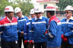 Menteri ESDM Tinjau Pasokan BMM di Terminal BBM Plumpang