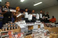 Kanwil DJBC Jawa Timur Amankan Jutaan Batang Rokok Tanpa Cukai