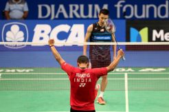 Pebulutangkis India Prannoy HS Hentikan Langkah Lee Chong Wei