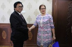 Ketua DPD Terima Kunjungan Dubes Kuba Nirsia Castro Guevara