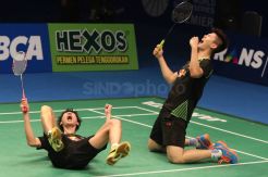 Ganda Putra China Li Junhui/Liu Yuchen Juara BCA Indonesia Open 2017
