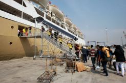 Pemudik dengan Kapal Laut Meningkat Tipis