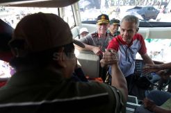Gubernur Jateng dan Kapolda Metro Jaya Lepas Mudik Bareng Cap Kaki Tiga