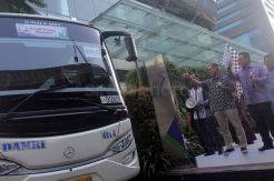 Bank Muamalat Berangkatkan Pemudik Mustahik dan Kaum Dhuafa