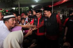 Gubernur DKI Lepas Mudik Bareng PDI Perjuangan