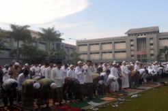 2.000 Tahanan Ikuti Salat Idul Fitri di Rutan Kelas I Cipinang
