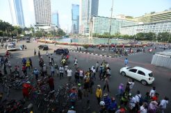 CFD Belum Diberlakukan, Warga Tetap Antusias Berolahraga