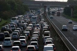 Puncak Arus Balik Terjadi di Tol Cikampek Menuju Jakarta