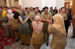 Hari Pertama Kerja, Pemprov DKI Gelar Halal Bihalal