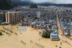 Banjir di China, 15 Orang Tewas Puluhan Ribu Lainya Mengungsi