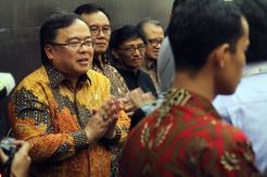 Kepala Bappenas Halal Bihalal dengan Pegawai