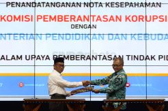 Kemendikbud Gandeng KPK Cegah Korupsi