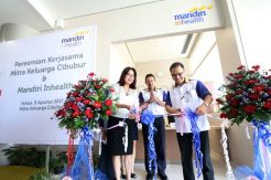 Mandiri Inhealth Resmikan Konter di RS Mitra Keluarga Cibubur