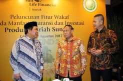 Sun Life Luncurkan Fitur Wakaf untuk Produk Asuransi Jiwa Syariah