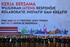 Upacara Peringatan HUT Ke-67 Provinsi Jawa Tengah