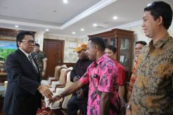 Perwakilan Pekerja Freeport Temui Ketua DPD