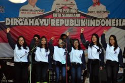 Semarakkan HUT RI, DPD Partai Perindo Semarang Gelar Lomba Paduan Suara