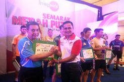 Korem 052/Wijayakrama Gelar Turnamen Tenis Meja HUT RI