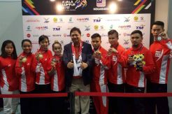 Airlangga Hartarto Apresiasi Tim Wushu Indonesia