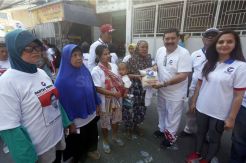 Kartini Perindo Gelar Baksos dan Jalan Sehat di Pasar Baru Jakarta Pusat