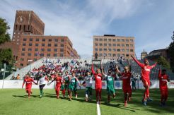 Indonesia Tundukkan Bulgaria di Laga Kedua Homeless World Cup 2017
