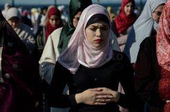 Umat Muslim Ikuti Salat Idul Adha di New York