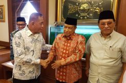 Menhan Kunjungi PBNU Bahas Persoalan Kebangsaan