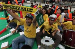 Polri dan BNI Gelar Nobar Bhayangkara FC lawan Persib