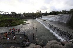 Kawasan Wisata Kali Unda Sepi Pengunjung Sejak Gunung Agung Berstatus Awas