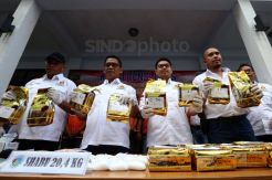Polda Metro Jaya Gagalkan Peredaran 20 Kilogram Sabu