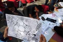 Visual Art Sambut Hari Sumpah Pemuda